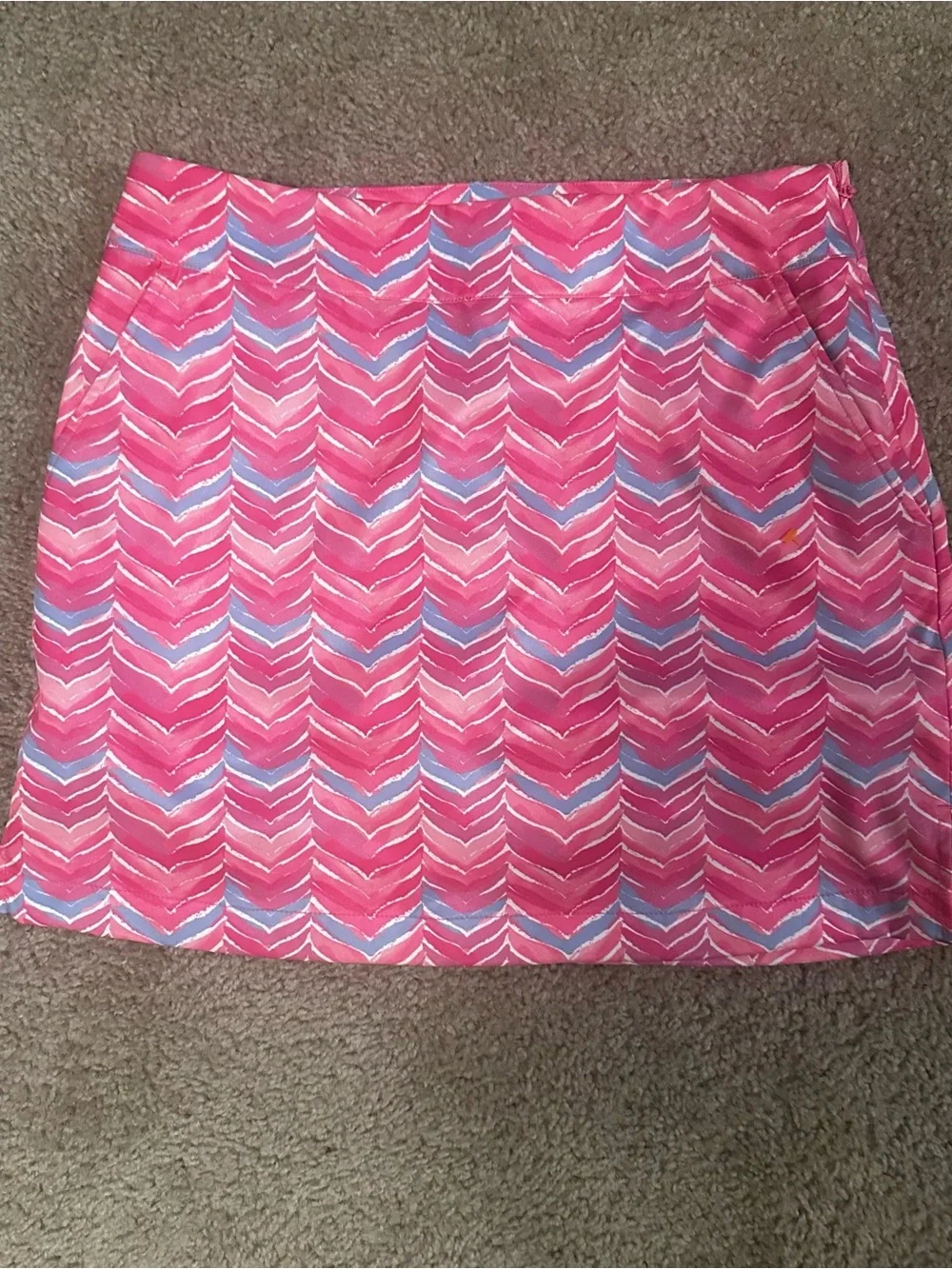 Vineyard Vines Women’s Printed Whale Tail Golf Skort Pink Size 4 EUC $118 Skirt